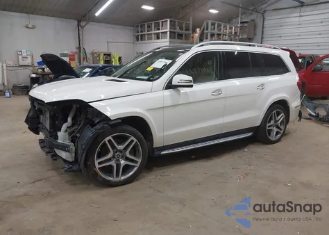 2018 Mercedes-Benz Gls 550 4Matic z USA, uszkodzony, nr VIN 4JGDF7DE3JB060760
